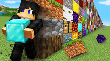 Minecraft, But You Place 1,000,000 Blocks...