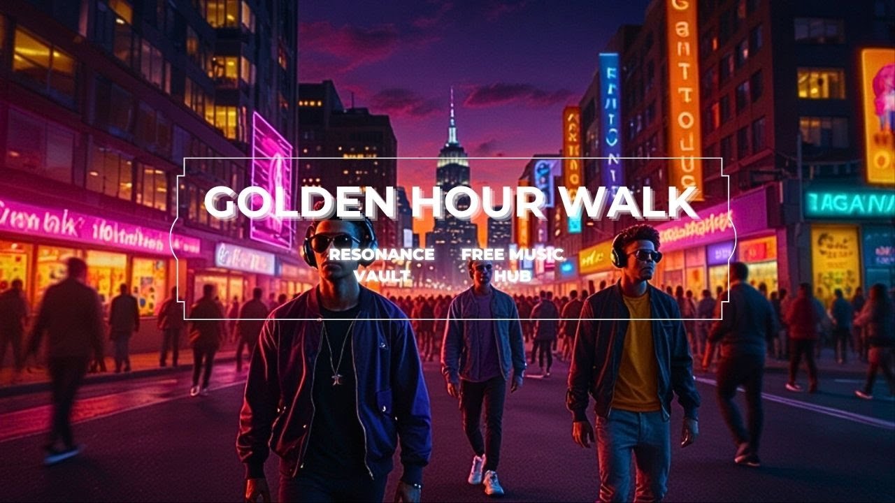 Energetic Vlog Background | Copyright Free Music | Golden Hour Walk
