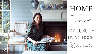 LUXURY LIVING ROOM REVEAL | INTERIOR DESIGNER HOUSE TOUR screenshot 1