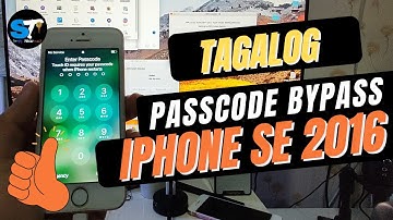 iPhone se 1st gen Passcode Bypass With cellular working (TAGALOG)
