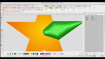 Wilcom EmbroideryStudio – How to make a 5 point star in satin stitch in Wilcom 4.5