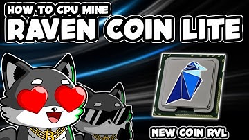 Hoe je Ravencoin Lite (nieuwe munt) CPU-mint | RVL-mining in Windows | Hoe je RVL mint