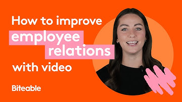 How to improve employee relations with video