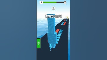 stack Colors ! level 4 awesome Gameplay #shorts