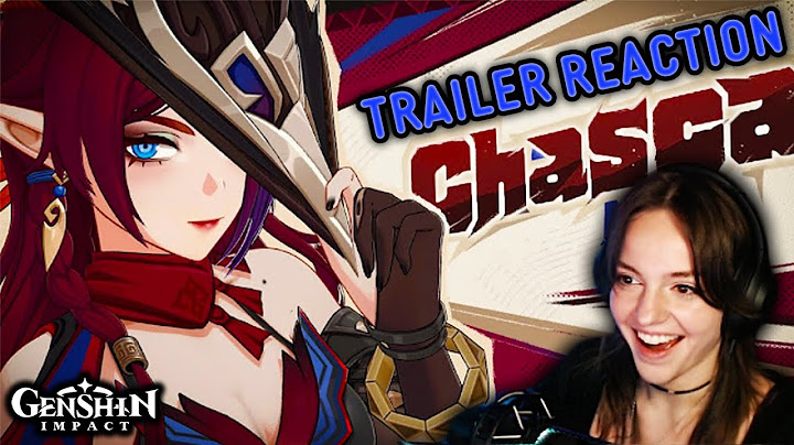 I'M OBSESSED WITH HER | Genshin Impact Chasca Teaser & Trailer REACTION