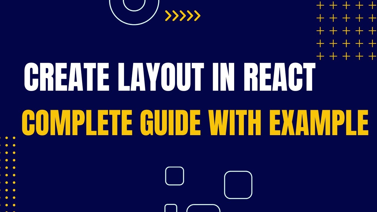 Create theme layout in react - YouTube