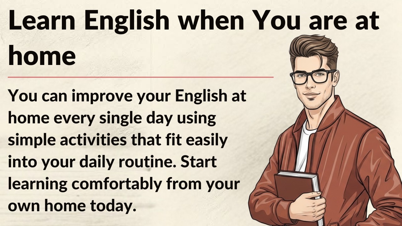 Learn English when You are at home || Graded Reader || Improve Your English Through Stories