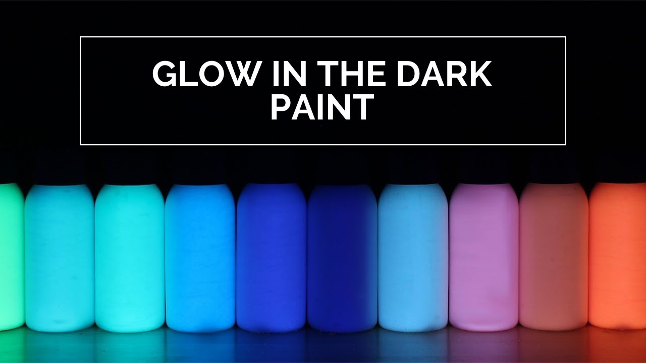 2 Ingredient Glow In The Dark Paint How To Make Glow In The Dark Maxresdefault