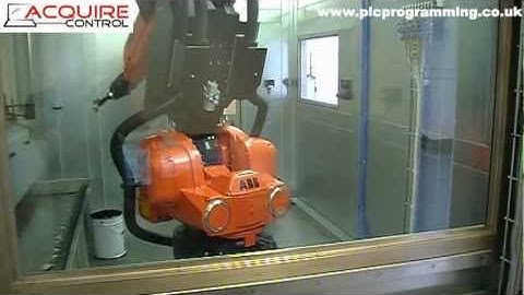 ABB Paint Robot Spray Booth