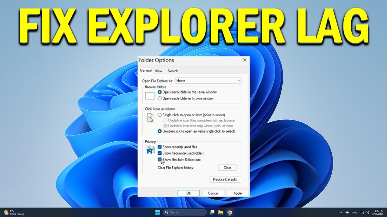 How To Fix File Explorer Slow, Lagging and Freezing in Windows - Quick ...
