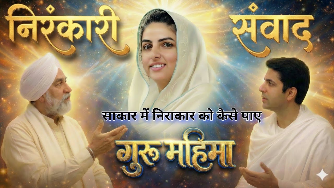 ​निराकार ईश्वर को पाने के लिए 'साकार गुरु' क्यों जरूरी है? | Nirankari samvad | Spiritual Discourse