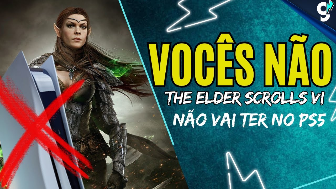 Não tão cedo: The Elder Scrolls VI só chegará com a próxima geração de  consoles 