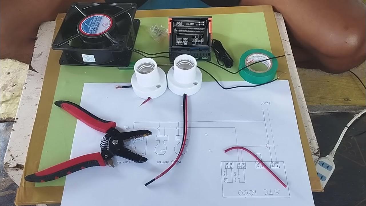 STC 1000 Wiring at Paano mag Set - YouTube