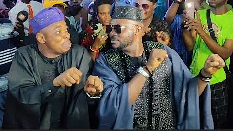 WATCH HOW ODUNLADE ADEKOLA AND WOLI AGBA SHUT DOWN ENIOLA AJAO ANOTHER NEW MOVIE PREMIERE (OWAMBE)