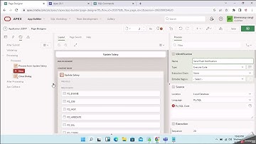 How to send push notifications in oracle apex using plsql