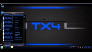 TX4 Blue ThemePack win7