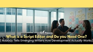 What is a Script Editor and Do you Need One? ISA Webinar featuring Claire Dobbin