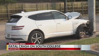 Victim of deadly crash on S. College Rd. identified