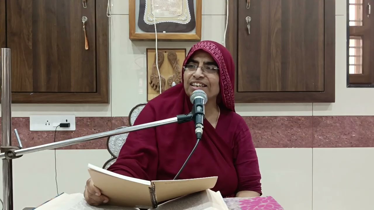 મહંત સાંખ્યયોગી ત્રિવેણી બાઇ દ્વારા ચાતુર્માસ ના વિશેષ નિયમો...સ્વામિનારાયણ મંદિર, અંજાર