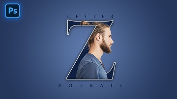 Easy way to Create Letter Portrait | Photoshop Tutorial | SG GRAPHIC