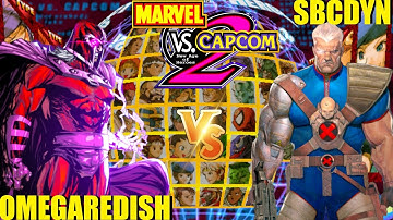 MvC2 Mvci Umvc3 SBCDYN vs OMEGAREDISH pt 2