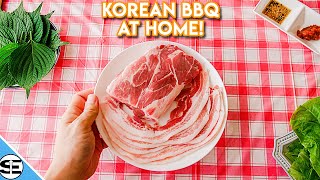 Here s how to have amazing Korean BBQ at home This samgyupsal recipe will make y