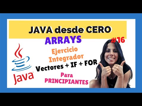 ☕ Ejercicio en Java: VECTORES + IF + FOR 🔲 | JAVA para PRINCIPIANTES |🔲 | CURSO COMPLETO 2022 🚀| #16