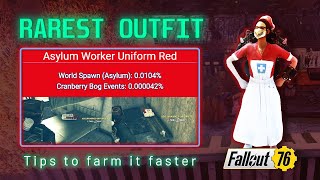 How to get the Red Asylum Dress In Fallout 76 Faster! UPDATE LINK BELOW