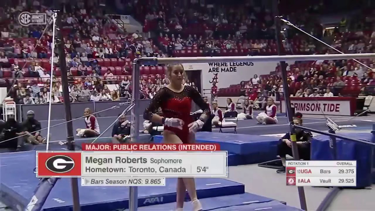 Megan Roberts Georgia vs Alabama 2020