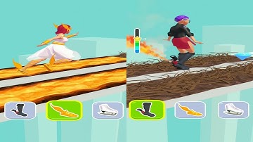 Shoe Race - Android, ios All Levels Gameplay  (Levels 25-28)
