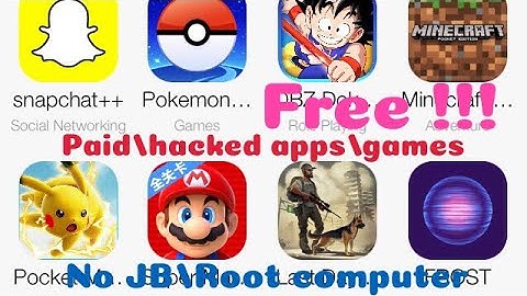 Get PAID Apps/Games + HACKED Apps for FREE ANDROID/iOS (NO ROOT) (NO JAILBREAK)(Best method-2017)