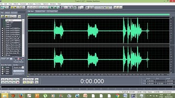 Tutorial - Adobe Audition 1.5 -  Botão de Mudo (Mute)