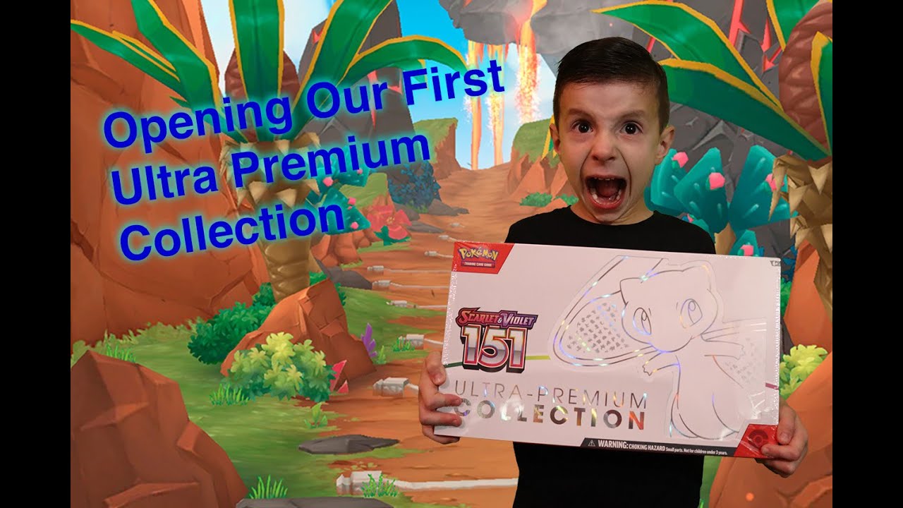 Opening First Pokemon 151 Ultra Premium Collection Box Scarlet and ...