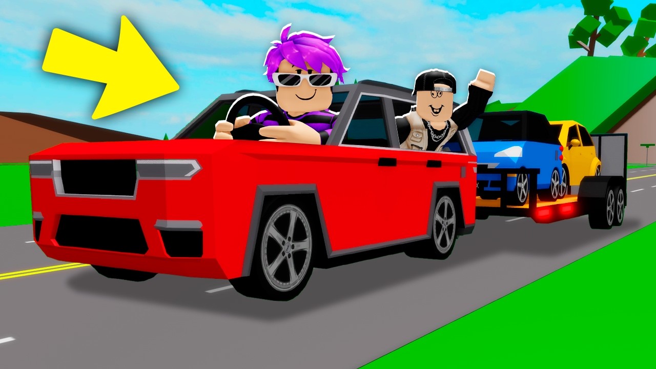 VIAJÉ CON TODOS MIS AUTOS en BROOKHAVEN