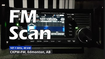 ICOM IC-705 FM Scan