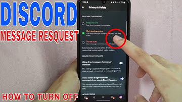 ✅ How To Turn Off Message Requests On Discord 🔴
