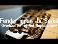 Fender Japan JVSerial Stratocaster Overhaul Restoration