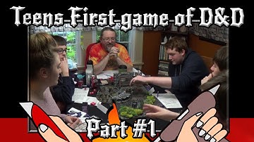 Teens First Game of D&D with DM Scotty (Part #1)
