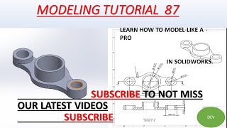 Celebrity SolidWorks Modeling parts tutorial with Exercise 87 Net Worth