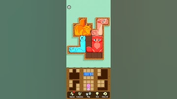 Puzzle Cat Game #short video ( #gaming Android, iOS, Walk-through ) #gameplayshorts