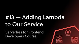 Celebrity #13 Adding a Lambda Function to Our Service to Record Votes Profile