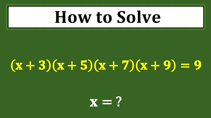 Only 3% Figured Out This Math Problem | Entrance Exam Question | Algebra Problem |