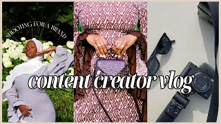 How to Shoot a BRAND CAMPAIGN &amp; Create AESTHETIC UGC Content | Content Creator Vlog