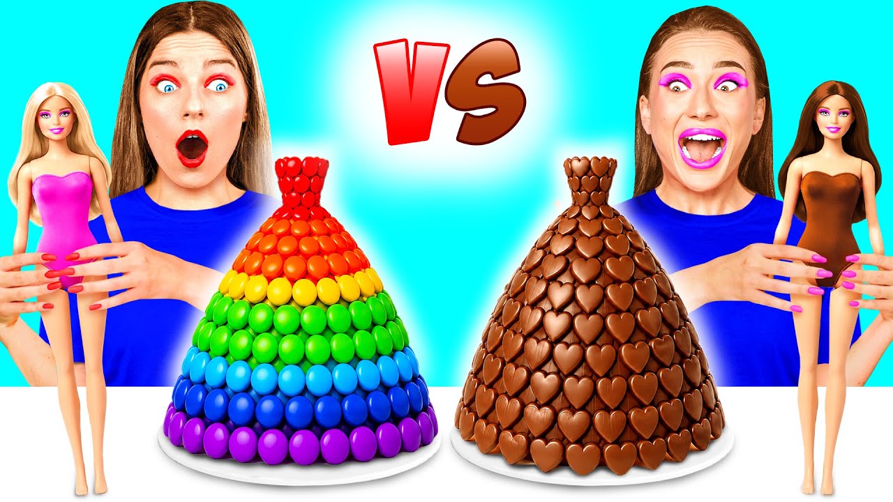 Doll Cake Decoration Challenge | Funny Food Situations by GoFun Challenge