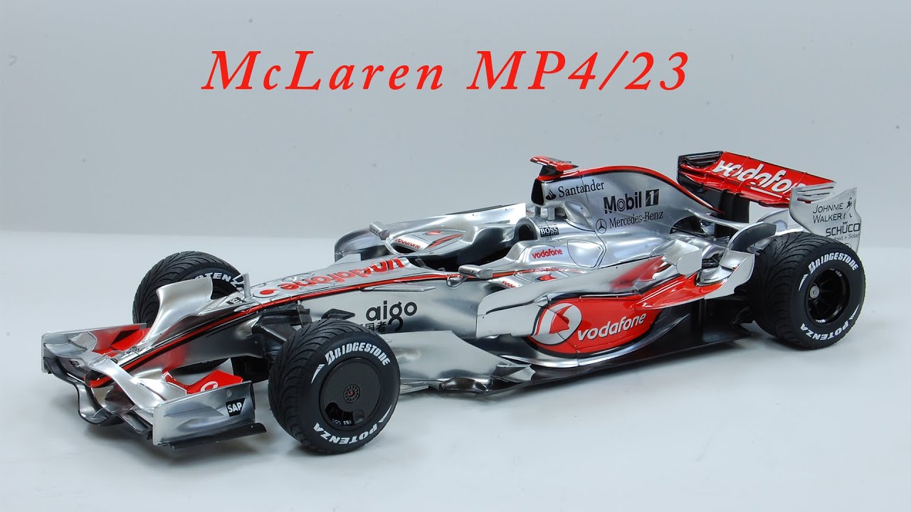 MFH 1/12 scale McLaren MP4/23 - YouTube