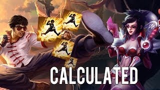 Lee Sin Calculated Q