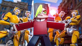 Robot Assault!  -My Hero Origins!- (Minecraft MHA Anime Roleplay)
