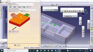 Catia Nc Programming Exercise - 75 #facing #pocketing #profilecontouring #drilling #catianc #ncprogr