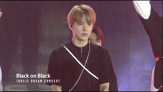 180512 드림콘서트 NCT2018 정우 Black on Black