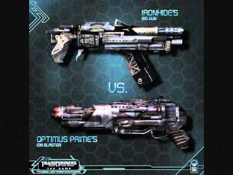 weapon showdown optimus prime vs ironhide youtube